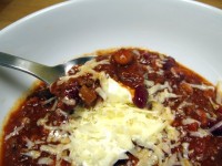 Easy Two Bean Chili with Masa Harina