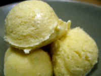 Ginger, Lemongrass, and Vanilla Bean Ice Cream