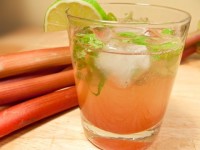 Rhubarb Mojito