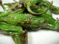 Grilled Shishito Peppers
